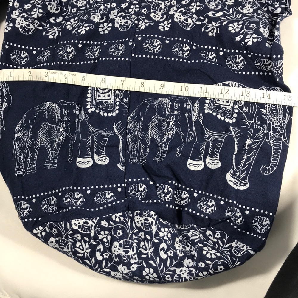 Elephant Bag Hippie Sling Crossbody HoBo Bag NWOT - Picture 6 of 7